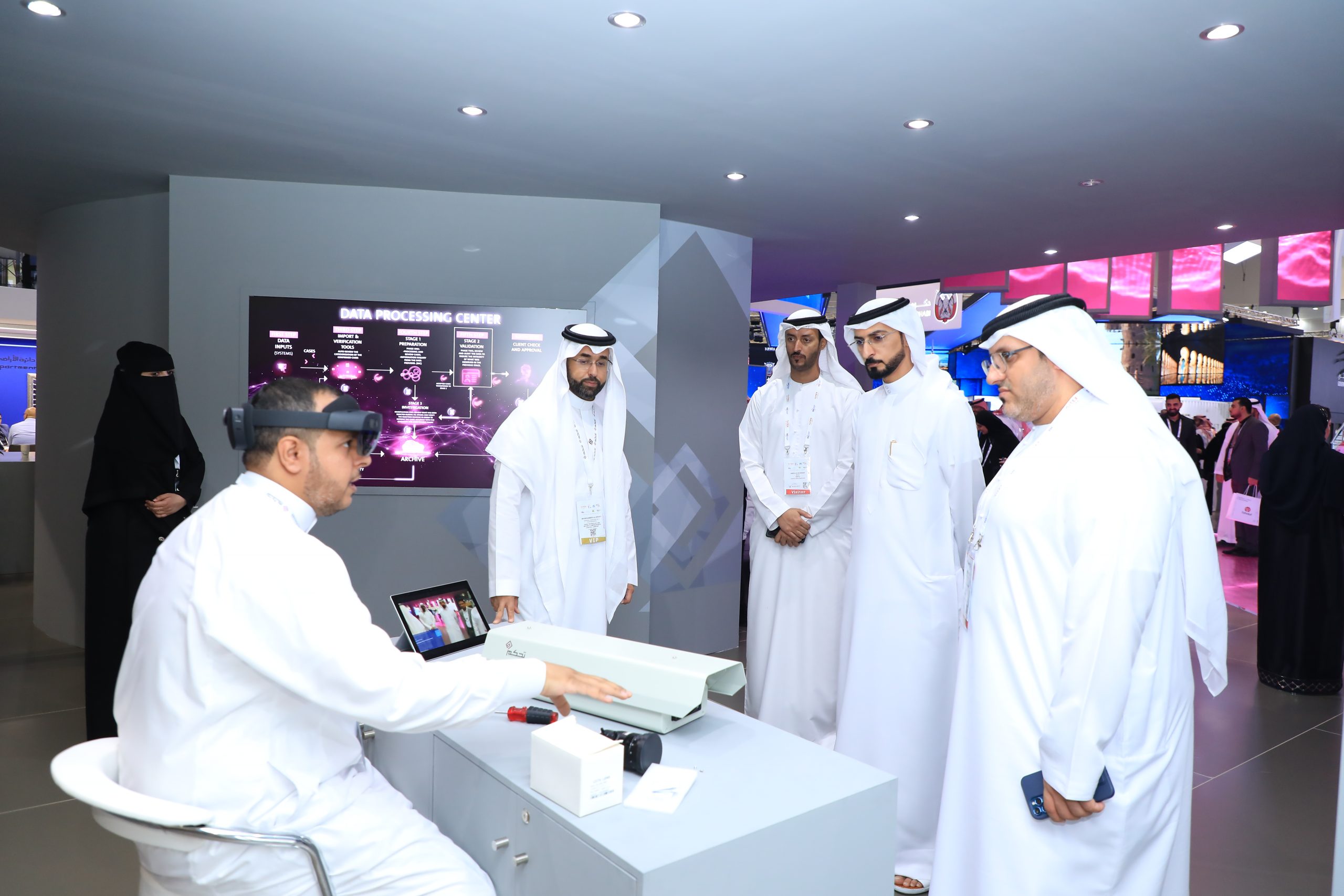 A delegation from RAKTA visits GITEX Global 2022 - RAK Transport ...